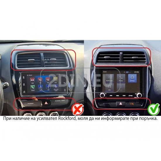 MITSUBISHI ASX - 10.1" МУЛТИМЕДИЯ / Навигация android 16